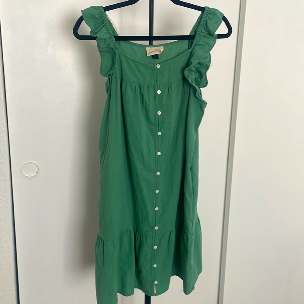 Universal thread for Target. Green dress